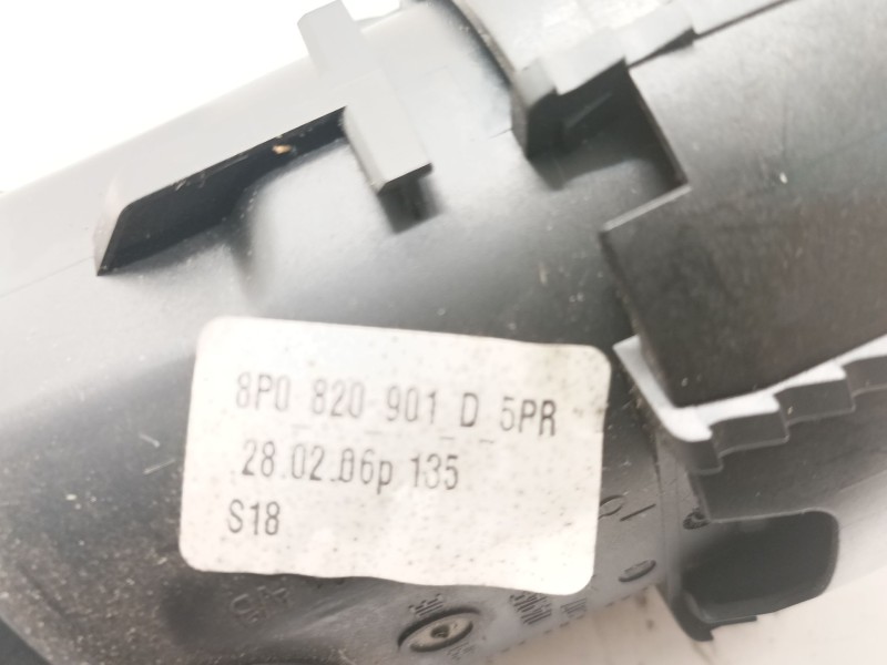 Recambio de aireador calefaccion para audi a3 (8p1) 1.9 tdi referencia OEM IAM 8P0820901  