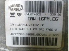 Recambio de centralita motor uce para fiat seicento (187) 1.1   |   0.98 - ... | 1998 | 54 cv / 40 kw referencia OEM IAM OVLOTGC 2