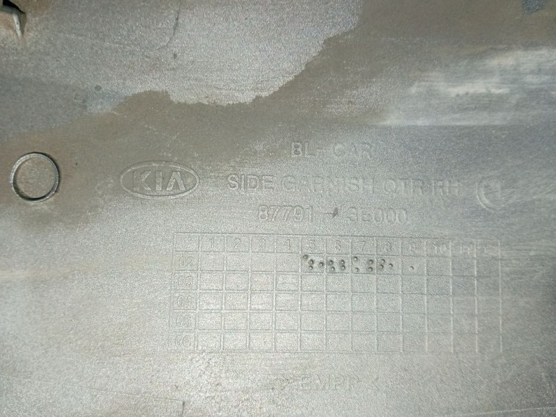 Recambio de moldura para kia sorento i (jc) 2.5 crdi referencia OEM IAM   