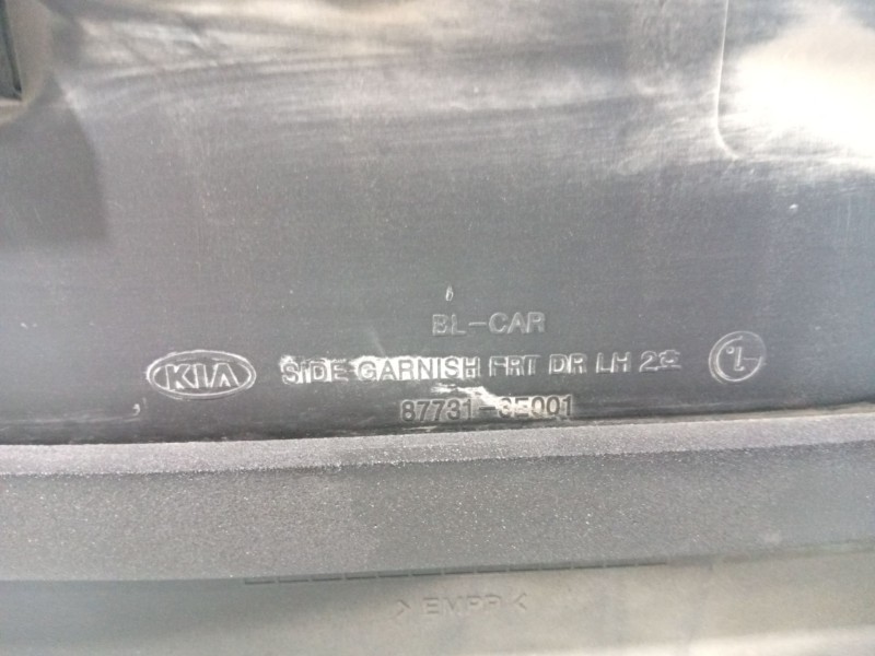 Recambio de moldura para kia sorento i (jc) 2.5 crdi referencia OEM IAM   