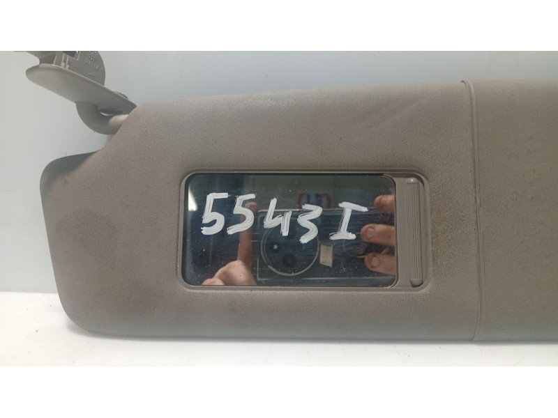 Recambio de parasol izquierdo para audi a4 b6 (8e2) 2.0 referencia OEM IAM 8E0857551  