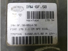 Recambio de centralita motor uce para fiat punto berlina (176) 55 s   |   04.97 - 12.99 | 1997 - 1999 | 54 cv / 40 kw referencia 2