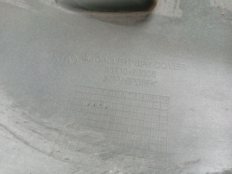 Recambio de paragolpes delantero para kia sorento i (jc) 2.5 crdi referencia OEM IAM 865113E001XX  