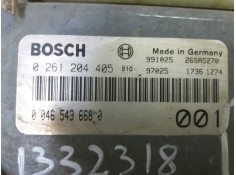 Recambio de centralita motor uce para  referencia OEM IAM 0261204405 00465436680 BOSH MOTRONIC 001 2