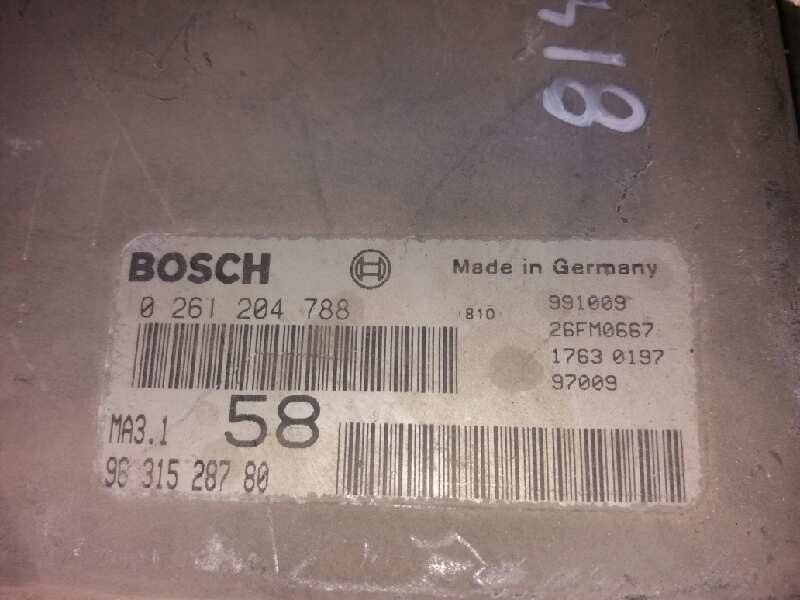 Recambio de centralita motor uce para peugeot 106 (s2) kid   |   02.96 - 12.96 | 1996 | 60 cv / 44 kw referencia OEM IAM 0261204