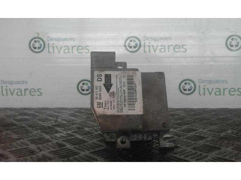 Recambio de centralita airbag para opel corsa c    |   0.00 - 0.03 | 2000 - 2003 referencia OEM IAM  327963935 24417007