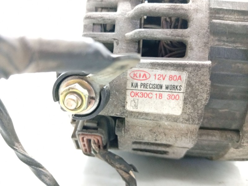 Recambio de alternador para kia rio i hatchback (dc) 1.3 referencia OEM IAM 0K30D18300SJ  