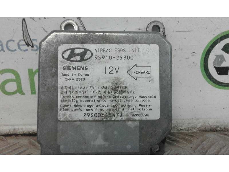 Recambio de centralita airbag para hyundai accent (lc) gls   |   12.99 - 12.00 | 1999 - 2000 | 90 cv / 66 kw referencia OEM IAM 