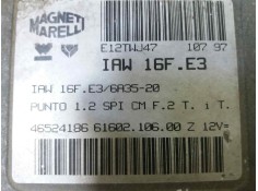 Recambio de centralita motor uce para fiat punto berl. (176) 1.2 cat   |   0.93 - 0.97 | 1993 - 1997 | 60 cv / 44 kw referencia  2