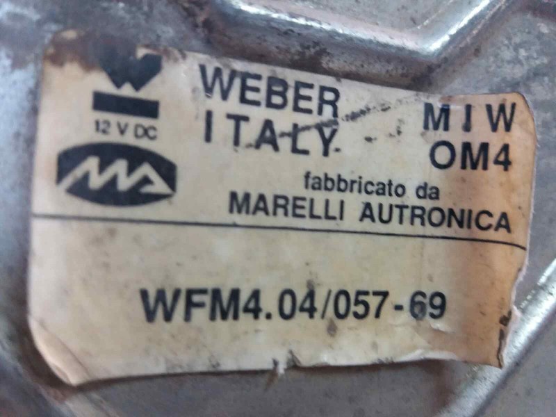 Recambio de centralita motor uce para fiat regata berlina    |   0.83 - ... | 1983 referencia OEM IAM WFM40405769 MIW0M4 