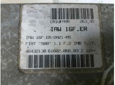Recambio de centralita motor uce para fiat cinquecento (170) 1.1   |   0.93 - ... | 1993 | 54 cv / 40 kw referencia OEM IAM IAW1 2