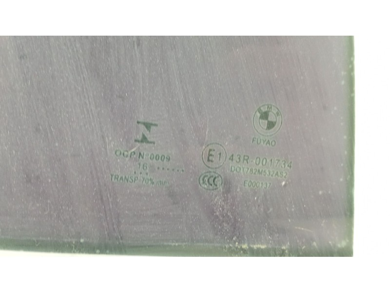 Recambio de luna trasera derecha para bmw 1 (f20) 116 d referencia OEM IAM 51357242558 51 35 7 242 558 