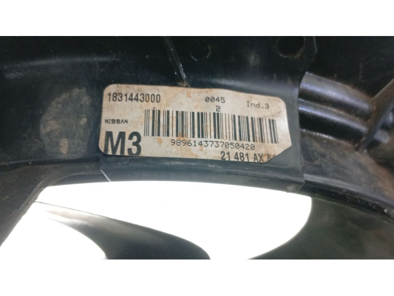 Recambio de electroventilador para nissan micra iii (k12) 1.2 16v referencia OEM IAM   