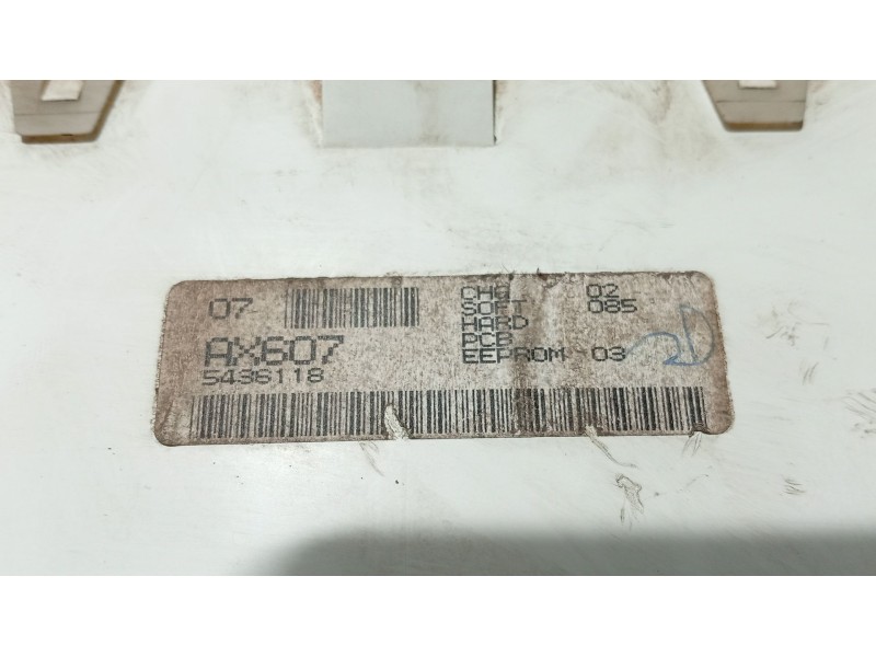 Recambio de modulo electronico para nissan micra iii (k12) 1.2 16v referencia OEM IAM AX607 5436118 