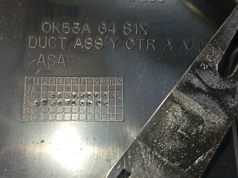 Recambio de moldura para kia carnival ii (gq) 2.9 crdi referencia OEM IAM   