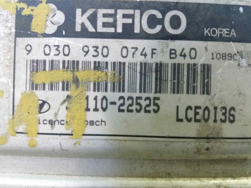 Recambio de centralita motor uce para  referencia OEM IAM 9030930074F 3911022525 