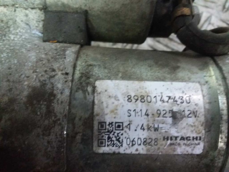 Recambio de motor arranque para opel meriva 1.7 16v cdti   |   0.03 - 0.08 | 2003 - 2008 | 101 cv / 74 kw referencia OEM IAM 898 Recambio de motor arranque para opel meriva 1.7 16v cdti   |   0.03 - 0.08 | 2003 - 2008 | 101 cv / 74 kw referencia OEM IAM 898