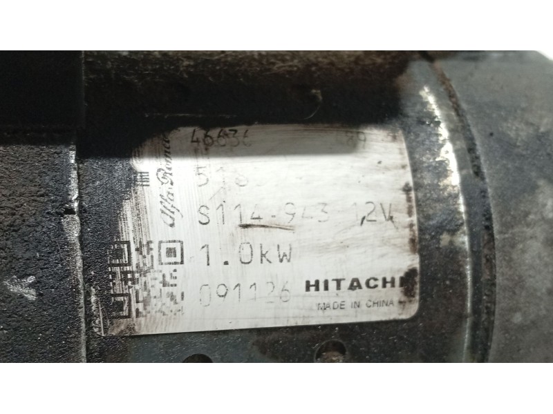 Recambio de motor arranque para fiat linea (323_, 110_) 1.4 referencia OEM IAM 0000051890631  