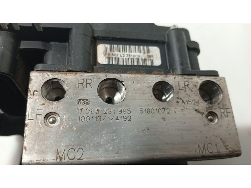 Recambio de abs para fiat linea (323_, 110_) 1.4 referencia OEM IAM  51801072 0265231995