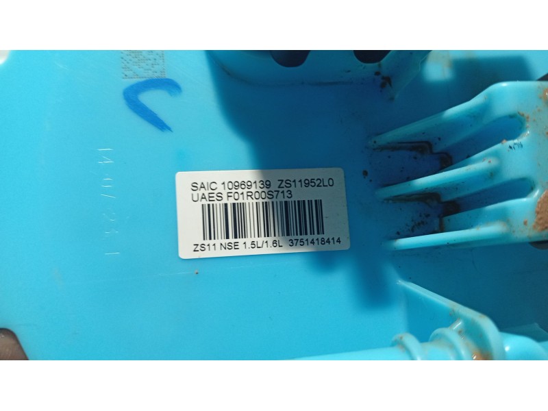 Recambio de aforador para mg zs suv (azs1) 1.5 vti referencia OEM IAM   