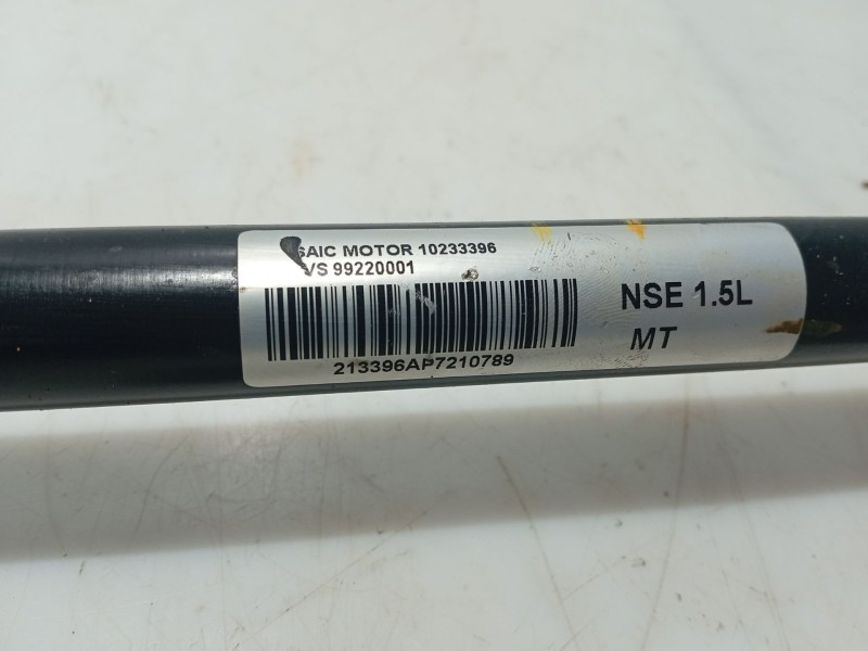 Recambio de transmision delantera izquierda para mg zs suv (azs1) 1.5 vti referencia OEM IAM 10233396  