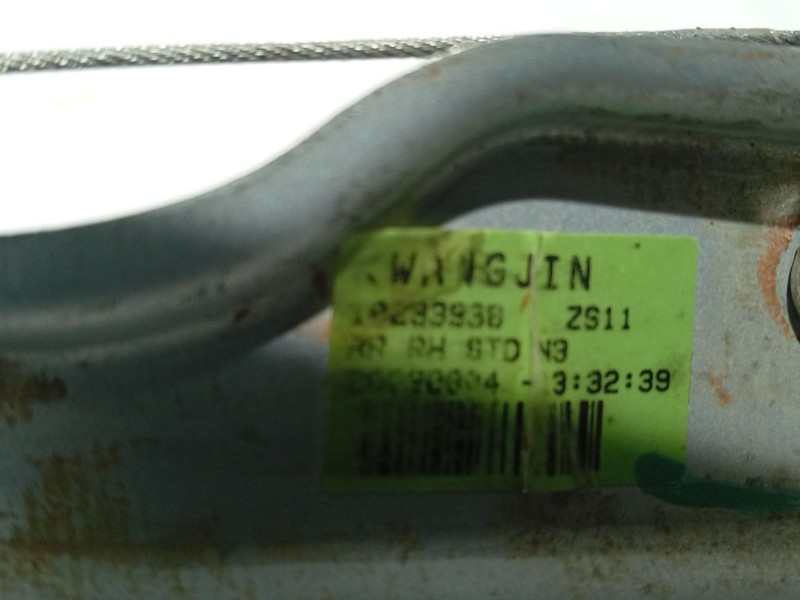 Recambio de elevalunas trasero derecho para mg zs suv (azs1) 1.5 vti referencia OEM IAM 10373044  