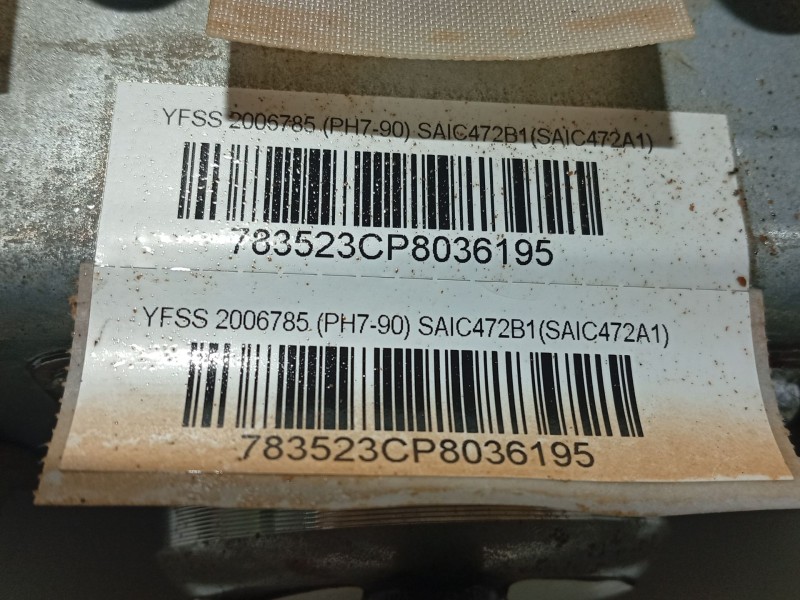 Recambio de airbag delantero derecho para mg zs suv (azs1) 1.5 vti referencia OEM IAM 10764459  