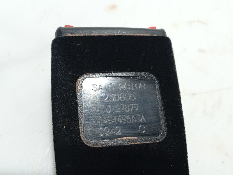 Recambio de anclaje cinturon delantero izquierdo para mg zs suv (azs1) 1.5 vti referencia OEM IAM   