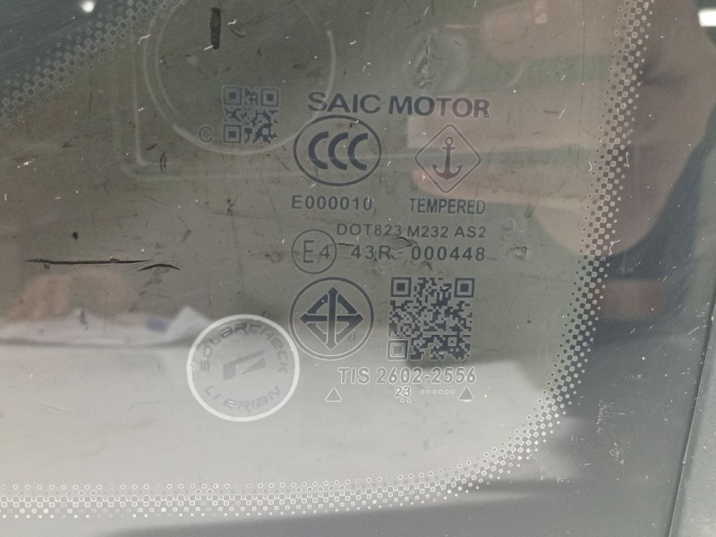 Recambio de luna custodia trasera derecha para mg zs suv (azs1) 1.5 vti referencia OEM IAM   