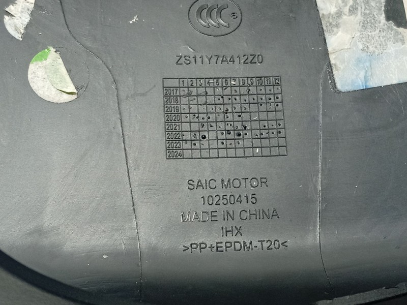 Recambio de moldura para mg zs suv (azs1) 1.5 vti referencia OEM IAM   