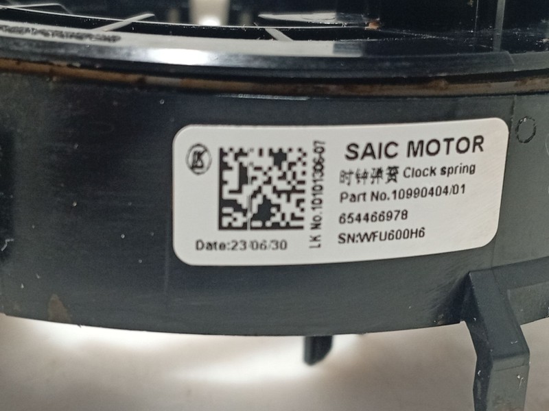 Recambio de anillo airbag para mg zs suv (azs1) 1.5 vti referencia OEM IAM   