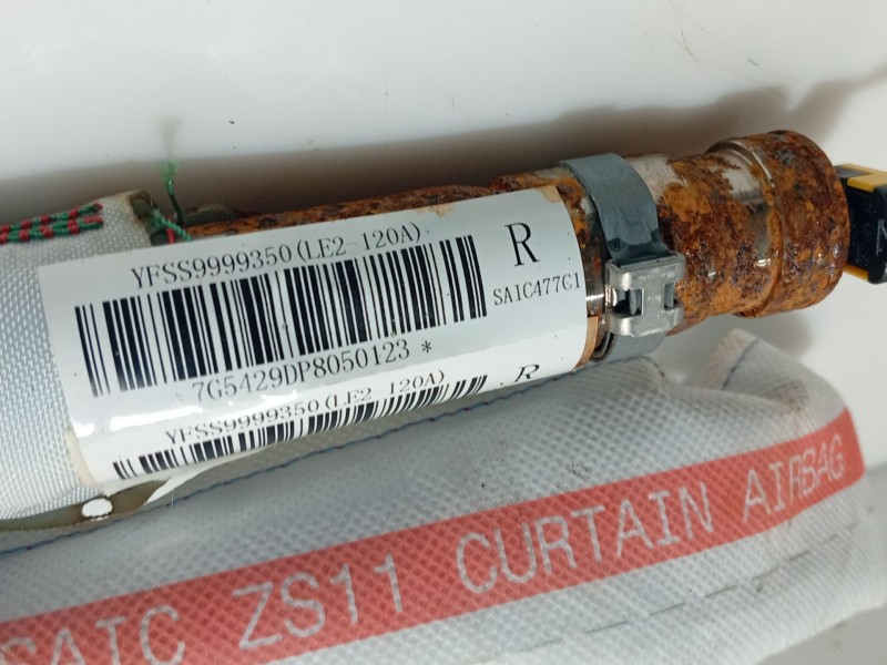 Recambio de airbag lateral derecho para mg zs suv (azs1) 1.5 vti referencia OEM IAM   