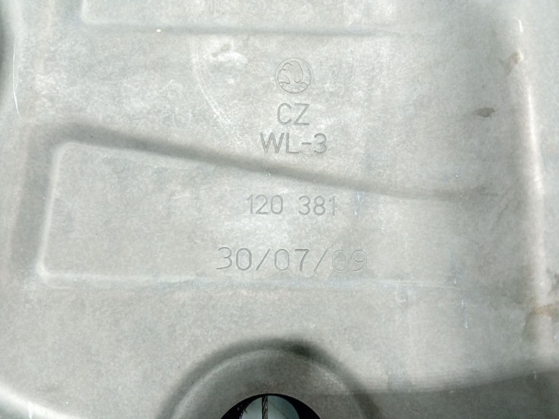 Recambio de elevalunas trasero izquierdo para skoda superb ii (3t4) 2.0 tdi referencia OEM IAM 3T0839461  