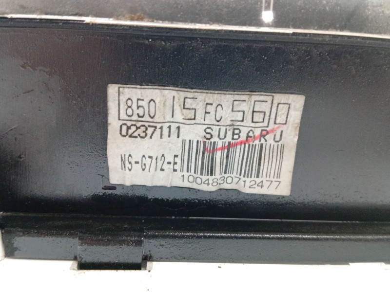 Recambio de cuadro instrumentos para subaru forester s10 (sf) 2.0 cat referencia OEM IAM   