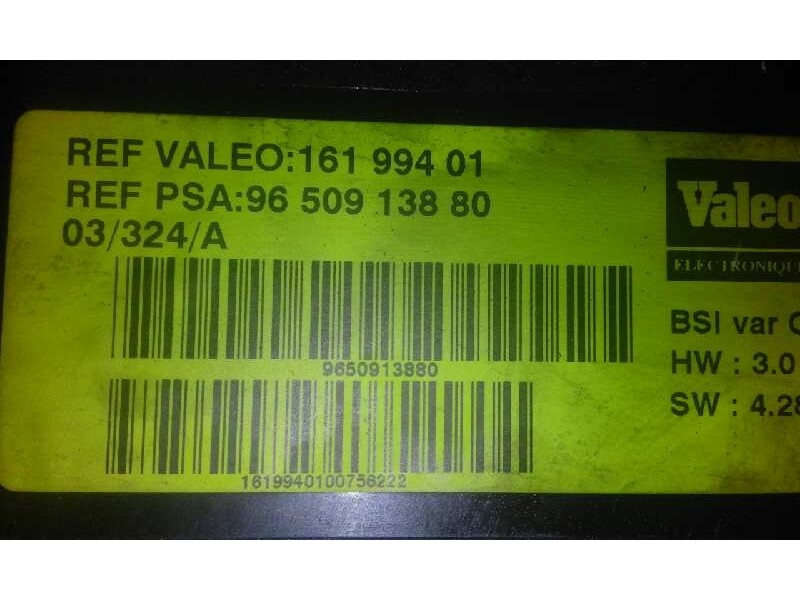Recambio de no identificado para citroen xsara berlina 1.6i 16v magic   |   11.00 - 12.04 | 2000 - 2004 | 109 cv / 80 kw referen