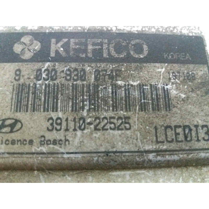 Recambio de centralita motor uce para hyundai accent (lc) gl 4p   |   01.00 - 12.10 | 2000 - 2010 | 86 cv / 63 kw referencia OEM Recambio de centralita motor uce para hyundai accent (lc) gl 4p   |   01.00 - 12.10 | 2000 - 2010 | 86 cv / 63 kw referencia OEM