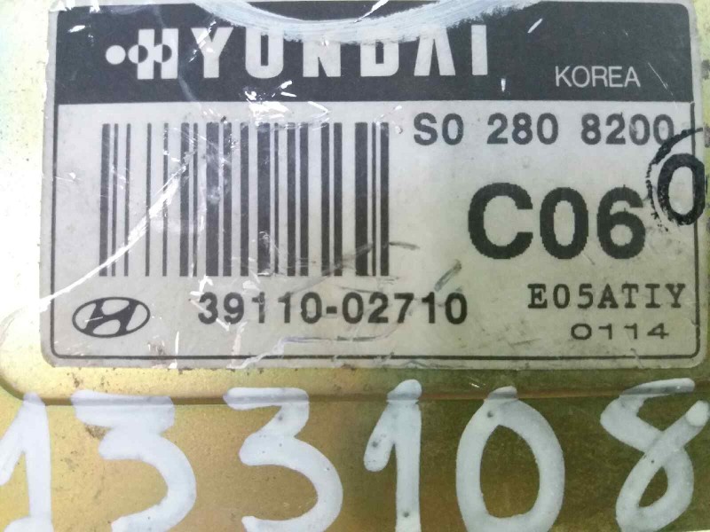 Recambio de centralita motor uce para  referencia OEM IAM 3911002710 S02808200 