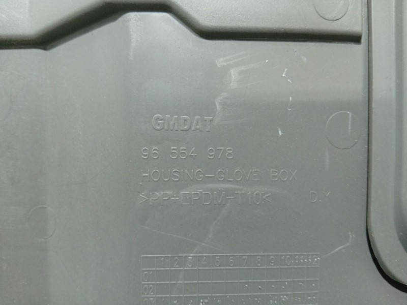 Recambio de guantera para daewoo lacetti hatchback (klan) 1.4 referencia OEM IAM   