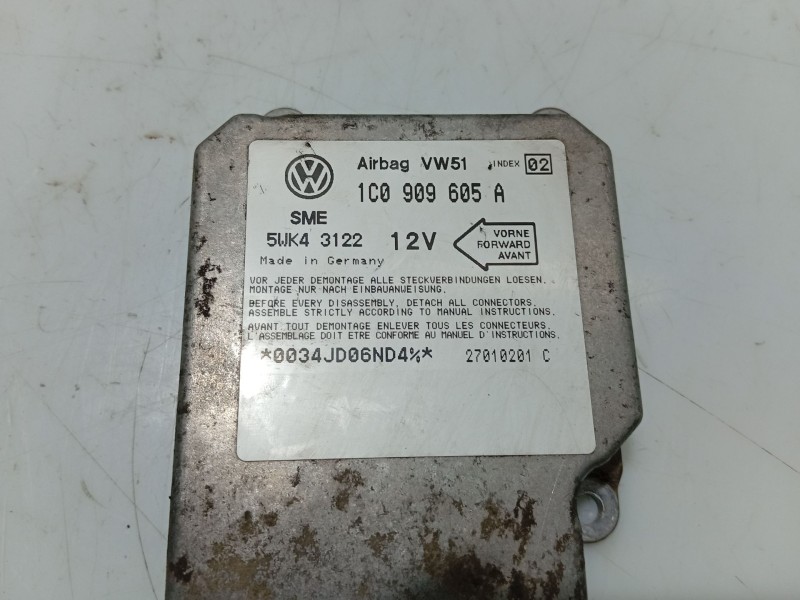 Recambio de centralita airbag para seat leon (1m1) 1.6 16 v referencia OEM IAM   