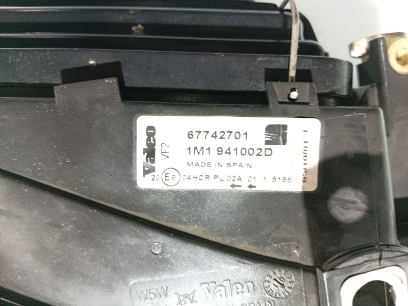 Recambio de faro derecho para seat leon (1m1) 1.6 16 v referencia OEM IAM 1M1941016  