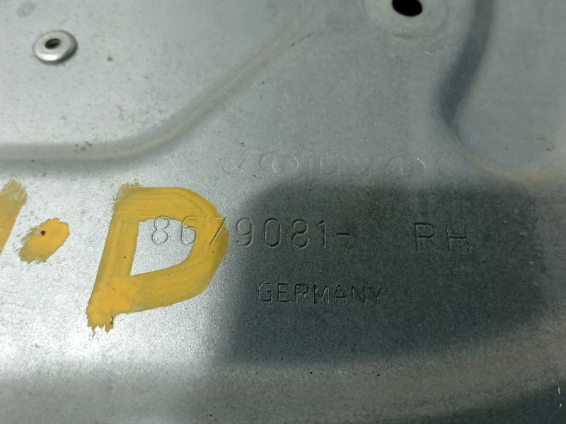 Recambio de elevalunas delantero derecho para volvo s40 berlina referencia OEM IAM 31253514  