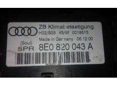 Recambio de mando climatizador para audi a4 berlina (8e) 2.0   |   12.00 - 12.04 | 2000 - 2004 | 131 cv / 96 kw referencia OEM I