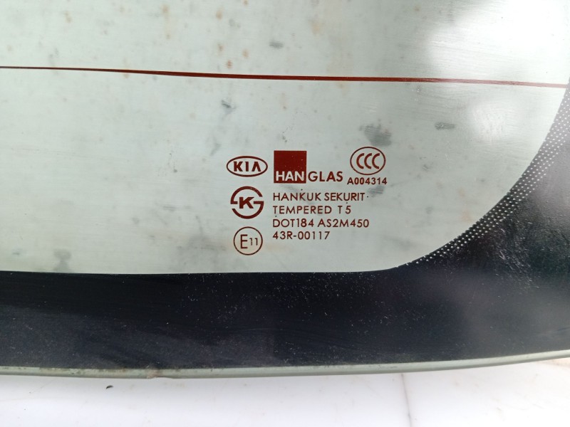 Recambio de luna trasera para kia sorento 2.5 crdi cat referencia OEM IAM   