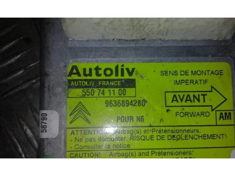 Recambio de centralita airbag para citroen xsara berlina 1.9 diesel   |   0.97 - ... | 1997 | 69 cv / 51 kw referencia OEM IAM 5