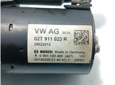 Recambio de motor arranque para volkswagen polo v (6r1, 6c1) 1.2 tsi referencia OEM IAM 02T911024N   2