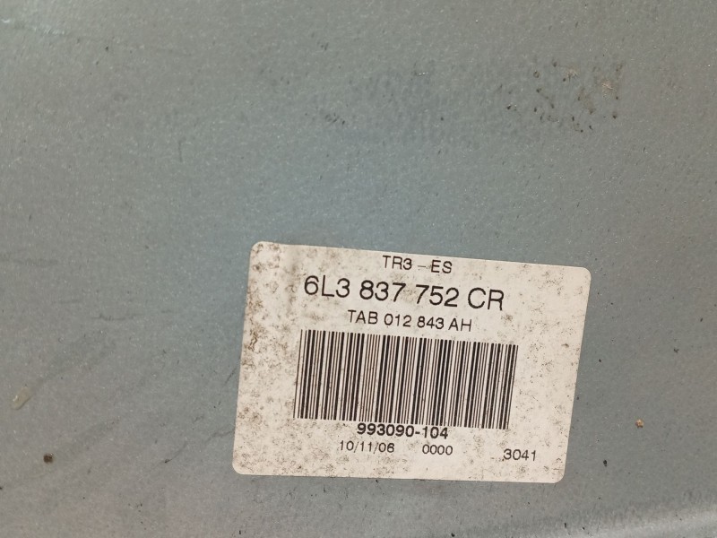 Recambio de elevalunas delantero derecho para seat ibiza iii (6l1) 1.4 16v referencia OEM IAM 6L3837462  