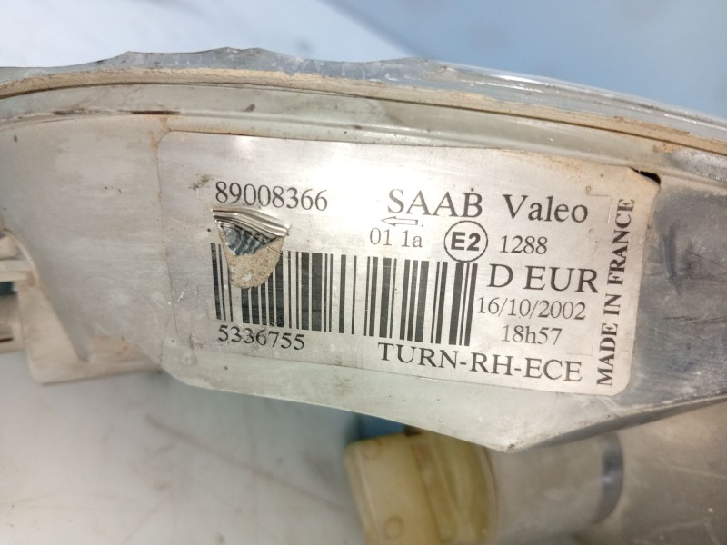 Recambio de piloto delantero derecho para saab 9-5 berlina referencia OEM IAM   