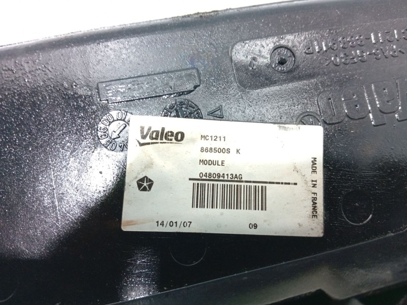 Recambio de electroventilador para chrysler voyager iv (rg, rs) 2.5 crd referencia OEM IAM   