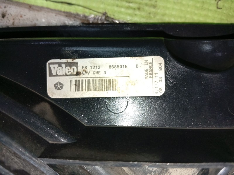 Recambio de electroventilador para chrysler voyager iv (rg, rs) 2.5 crd referencia OEM IAM   