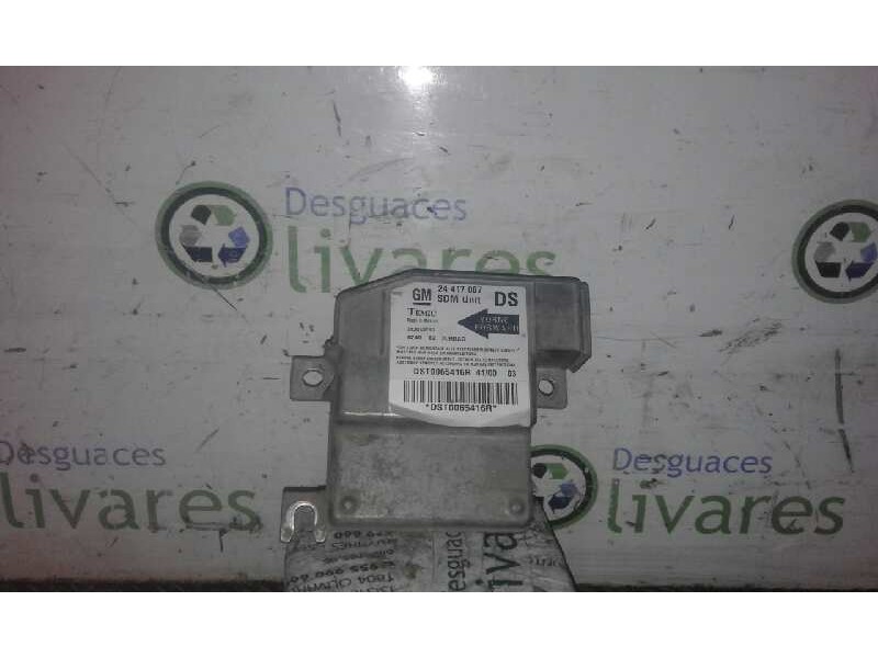 Recambio de centralita airbag para opel corsa c comfort   |   08.00 - 12.01 | 2000 - 2001 | 65 cv / 48 kw referencia OEM IAM 244